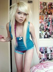 Young whore bondaged and
